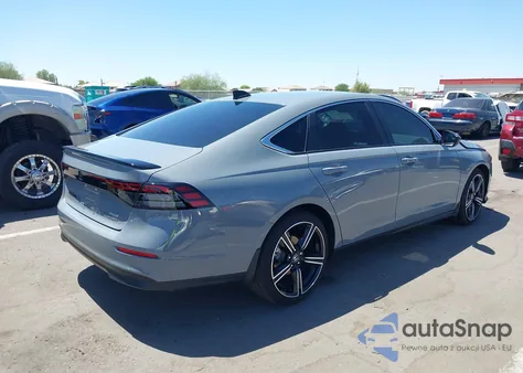 2023 Honda Accord Hybrid Sport из США, поврежденный, VIN 1HGCY2F50PA060421